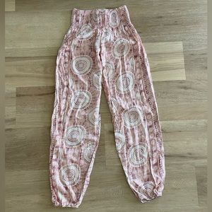 Lotus and Luna Baja harem pants NWT